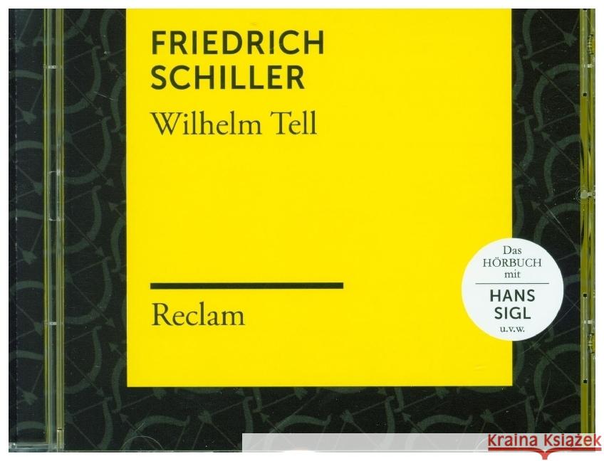 Wilhelm Tell, 1 Audio-CD, MP3 Schiller, Friedrich 0194397771923