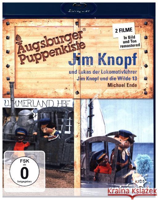 Augsburger Puppenkiste - Jim Knopf... und Lukas der Lokomotivführer / ... und die Wilde 13, 1 Blu-ray Ende, Michael 0889853612796