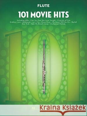 101 Movie Hits for Flute Hal Leonard Corp 9781495060632 Hal Leonard Publishing Corporation - książka