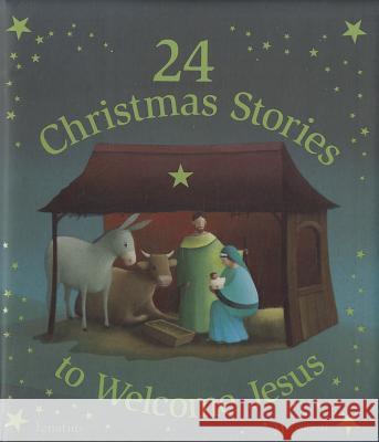 24 Christmas Stories to Welcome Jesus Eric Puybaret Janet Chevrier 9781586176488 Ignatius Press - książka