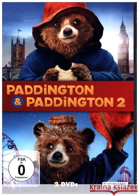 Paddington 1 & 2, 2 DVDs : Großbritannien Bond, Michael 4006680087818 Studiocanal