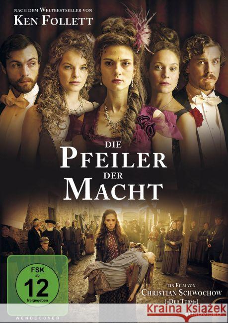 Die Pfeiler der Macht, 1 DVD : Deutschland Follett, Ken 4009750232590