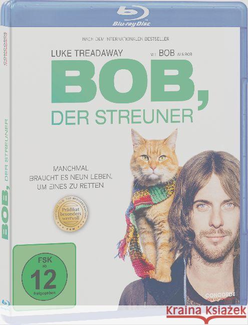 Bob, der Streuner, 1 Blu-ray : Empfohlen von der Filmbewertungsstelle Wiesbaden (FBW): Prädikat besonders wertvoll. USA Bowen, James 4010324041814