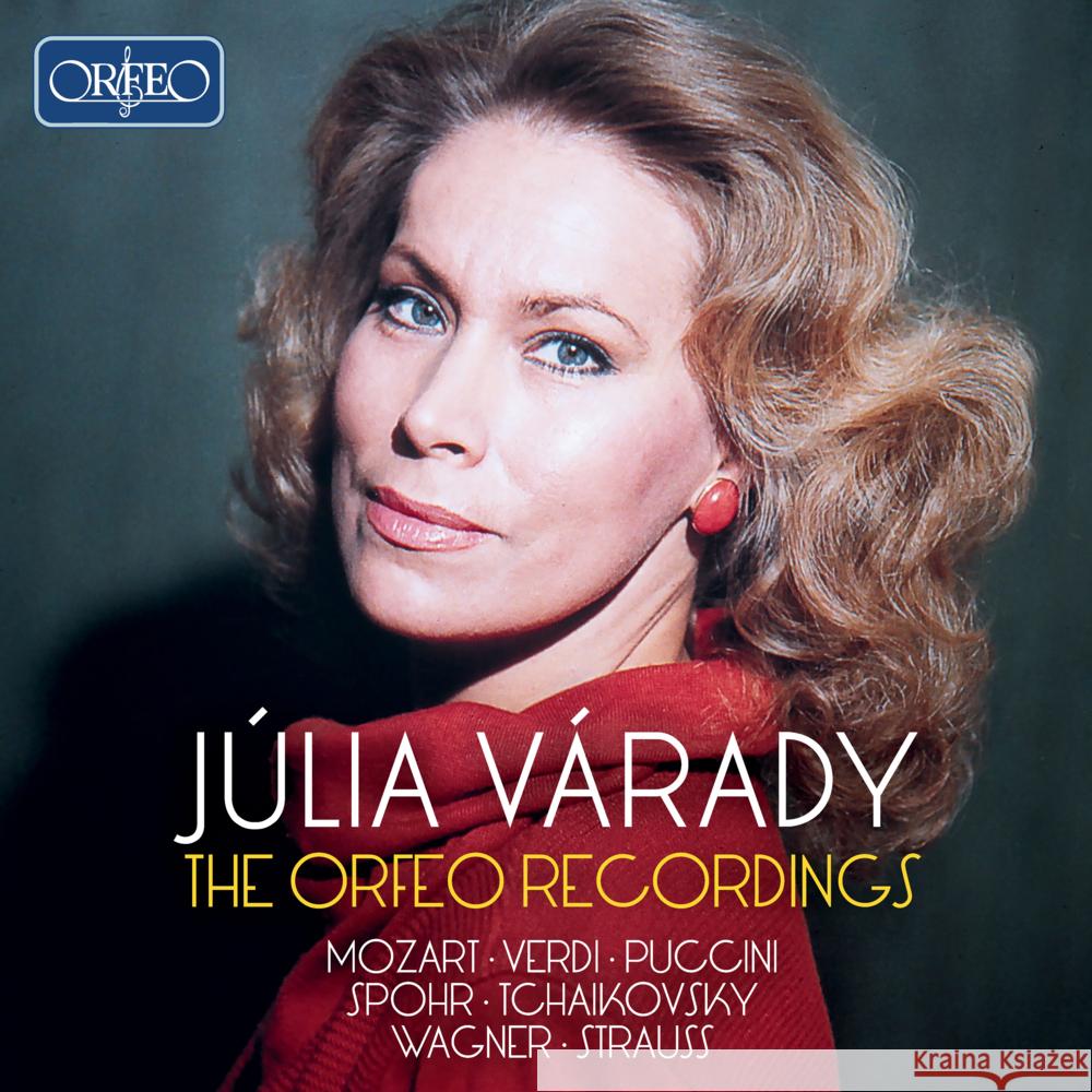 Júlia Várady - The Orfeo Recordings, 10 Audio-CD Verdi, Giuseppe, Puccini, Giacomo, Wagner, Richard 4011790210865