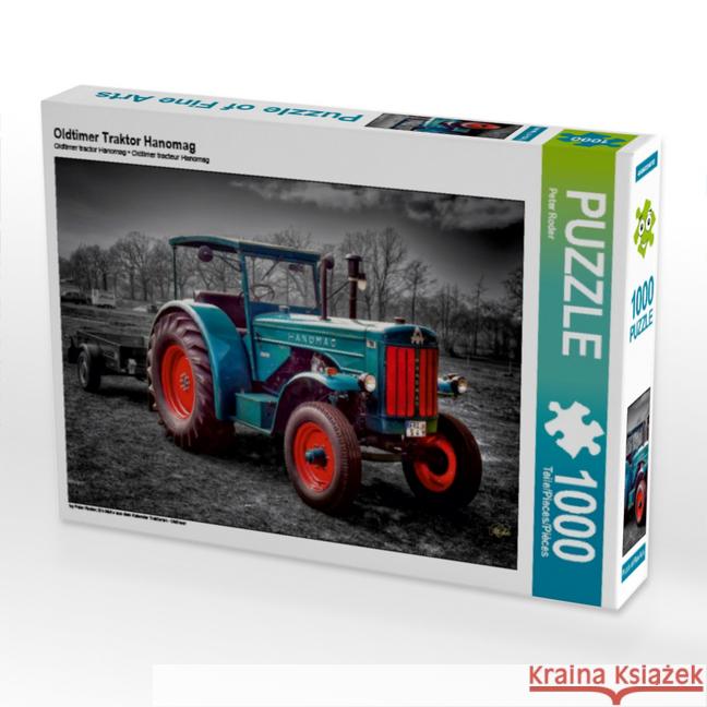 Oldtimer Traktor Hanomag (Puzzle) : Ein Motiv aus dem Kalender Traktoren - Oldtimer Roder, Peter 4056502249702