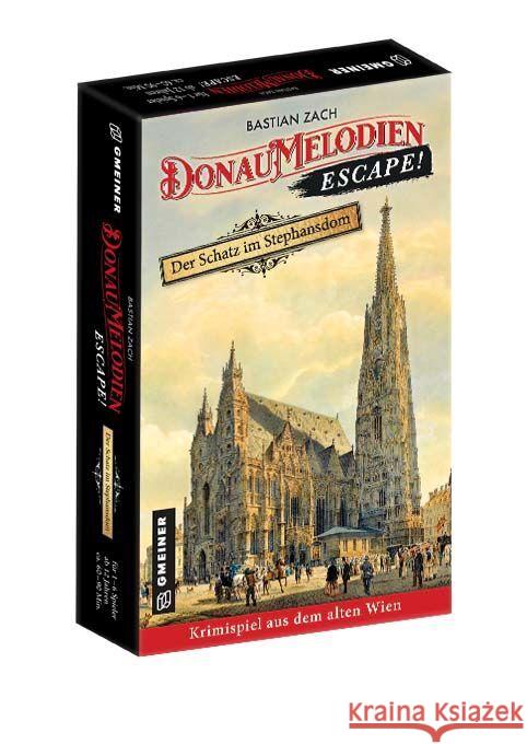 Donaumelodien Escape - Der Schatz im Stephansdom Zach, Bastian 4260220581833 Gmeiner-Verlag