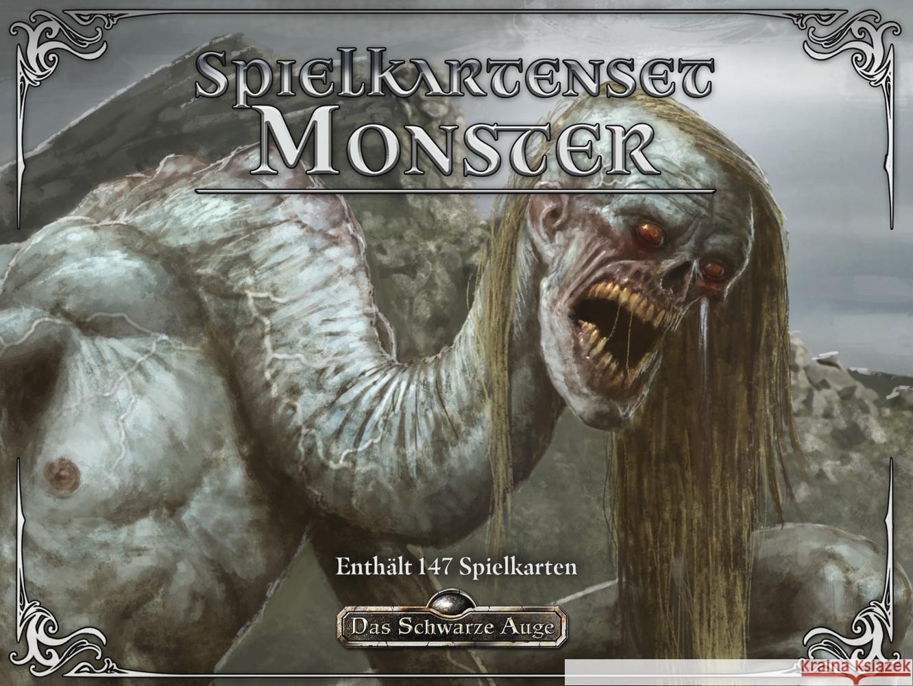 Das Schwarze Auge, DSA5 Mythos: Spielkartenset Monster Spohr, Alex 4260630771305