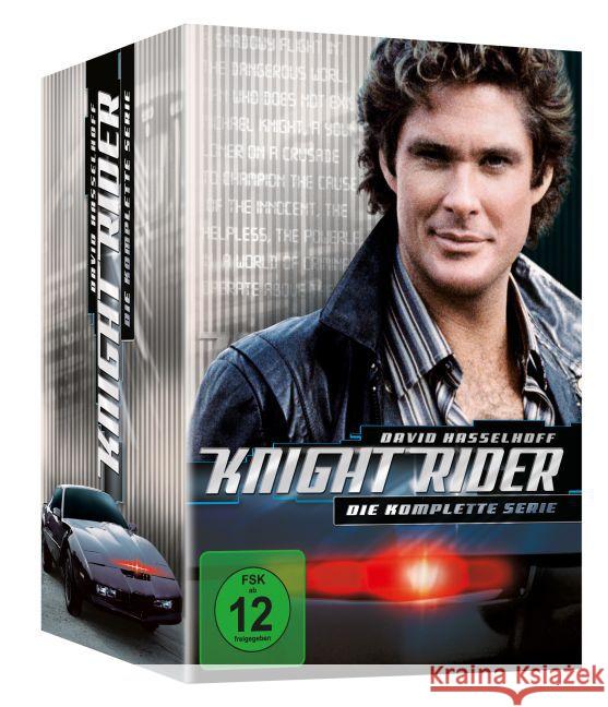 Knight Rider Gesamtbox - Die komplette Serie, 26 DVDs : 4 Staffeln. 87 Episoden  5053083018528