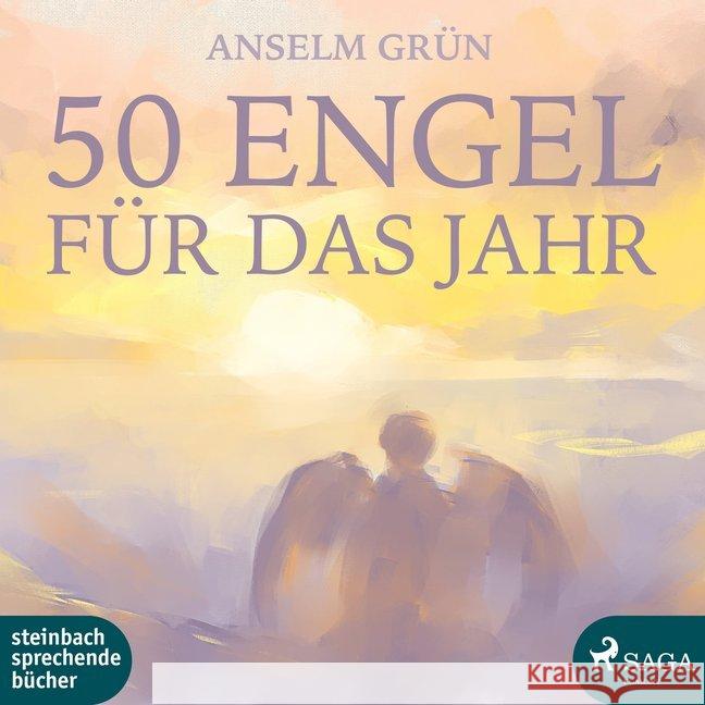 50 Engel für das Jahr, 1 MP3-CD Grün, Anselm 9783869743592 Steinbach sprechende Bücher - książka