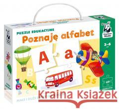 Puzzle edukacyjne Poznaję alfabet PRACA ZBIOROWA 5904905917508