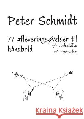 77 afleveringsøvelser til håndbold: +/- pladsskifte & bevægelse Peter Schmidt 9788743046349 Books on Demand - książka