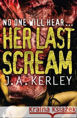 Her Last Scream J  A Kerley 9780007384341 HARPERCOLLINS UK