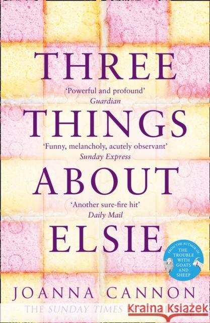 Three Things About Elsie Cannon, Joanna 9780008196943