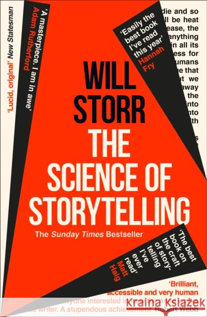 The Science of Storytelling: Why Stories Make Us Human, and How to Tell Them Better Will Storr 9780008276973 HarperCollins Publishers