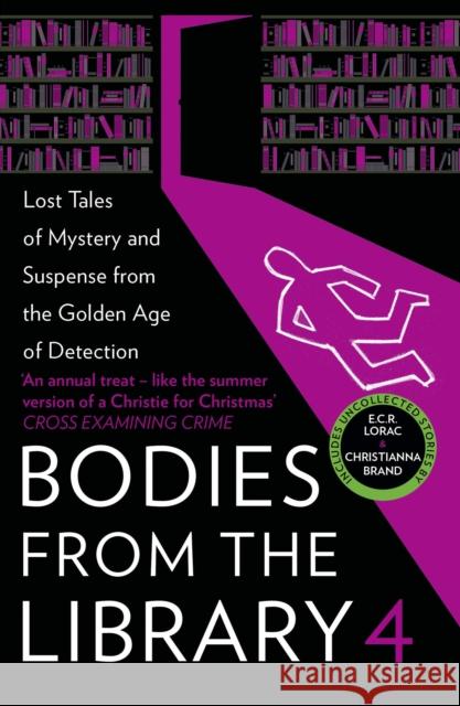 Bodies from the Library 4: Lost Tales of Mystery and Suspense from the Golden Age of Detection Edmund Crispin 9780008380977 HarperCollins Publishers