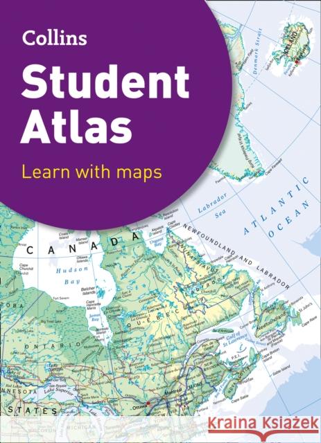 Collins Student Atlas: Ideal for Learning at School and at Home Collins Maps 9780008430238 HarperCollins Publishers
