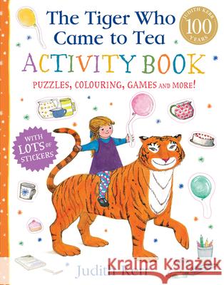 The Tiger Who Came to Tea Activity Book Judith Kerr 9780008587741