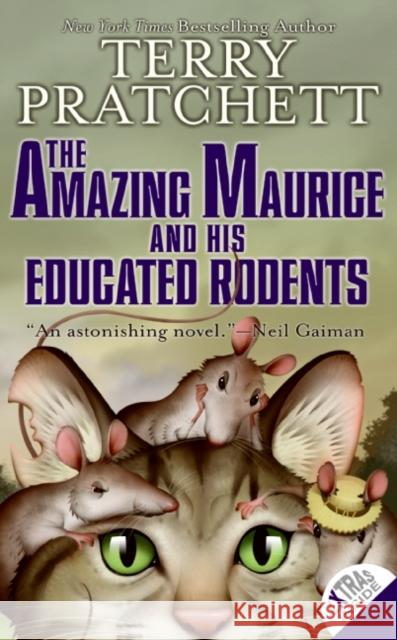 The Amazing Maurice and His Educated Rodents Terry Pratchett 9780060012359 HarperTrophy