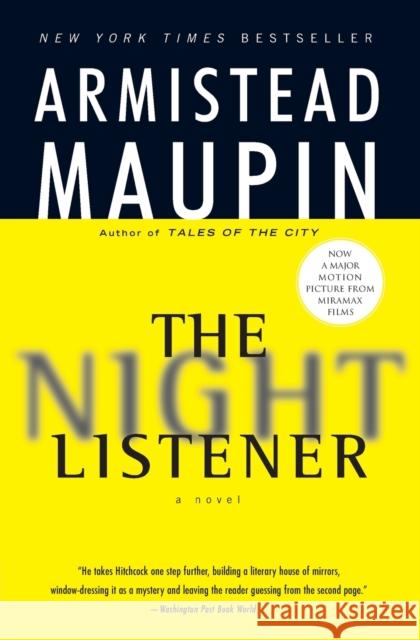 The Night Listener Armistead Maupin 9780060930905 Harper Perennial
