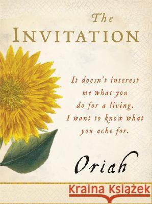 The Invitation Oriah 9780061116711