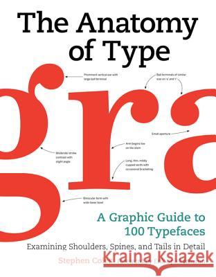 The Anatomy of Type: A Graphic Guide to 100 Typefaces Stephen Coles Tony Seddon 9780062203120