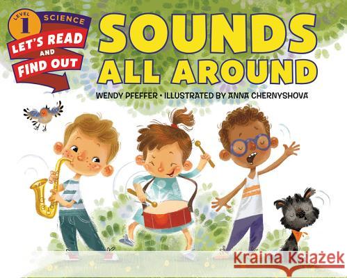 Sounds All Around Wendy Pfeffer Anna Chernyshova 9780062386694 HarperCollins
