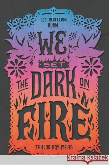 We Set the Dark on Fire Tehlor Kay Mejia 9780062691323 HarperCollins Publishers Inc