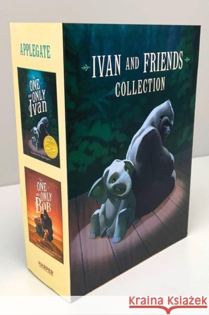 Ivan & Friends Paperback 2-Book Box Set: The One and Only Ivan, the One and Only Bob Katherine Applegate 9780063278530 HarperCollins