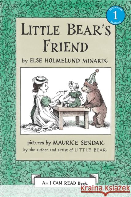 Little Bear's Friend Else Holmelund Minarik Maurice Sendak 9780064440516 HarperTrophy