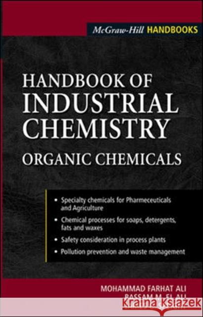 Handbook of Industrial Chemistry: Organic Chemicals Ali, M. 9780071410373 0