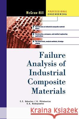Failure Analysis of Industrial Composite Materials E. E. Gdoutos K. Pilakoutas Chris Rodopoulos 9780071737906 McGraw-Hill Companies