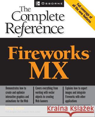 Fireworks (R) MX: The Complete Reference Sahlin, Doug 9780072224566