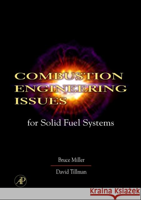 Combustion Engineering Issues for Solid Fuel Systems Bruce G. Miller David A. Tillman 9780123736116 Academic Press