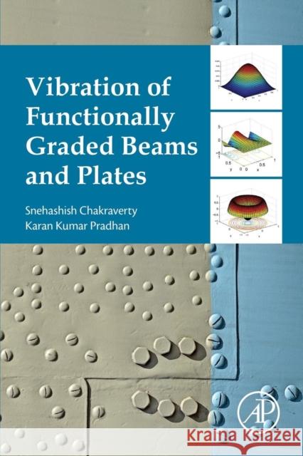 Vibration of Functionally Graded Beams and Plates Snehashish Chakraverty 9780128042281