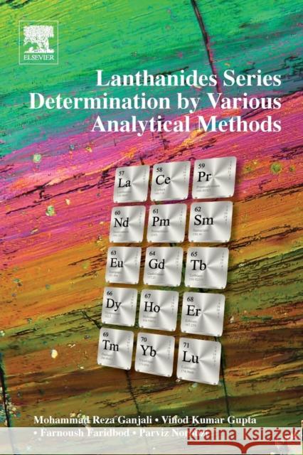 Lanthanides Series Determination by Various Analytical Methods Ganjali, Mohammad Reza Gupta, Vinod Kumar Norouzi, Parviz 9780128047040