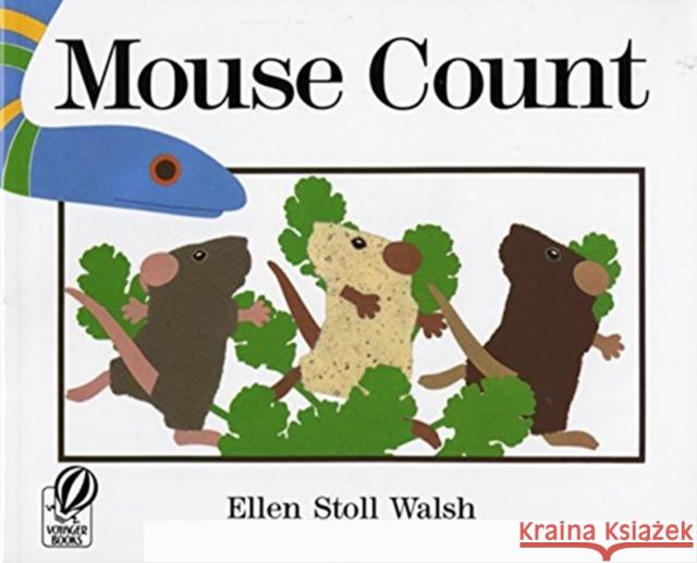 Mouse Count Ellen Stoll Walsh 9780152002237 Voyager Books
