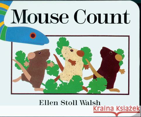 Mouse Count Board Book Walsh, Ellen Stoll 9780152002664 Red Wagon Books