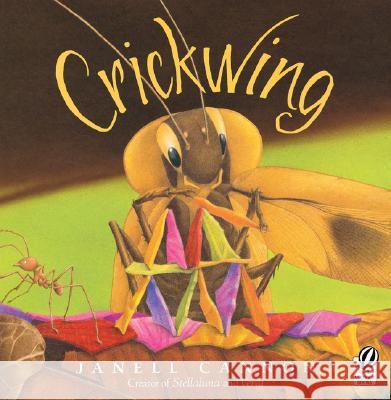 Crickwing Janell Cannon 9780152050610 Voyager Books