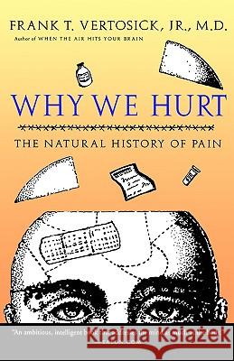 Why We Hurt: The Natural History of Pain Frank T., Jr. Vertosick 9780156014038 Harvest/HBJ Book