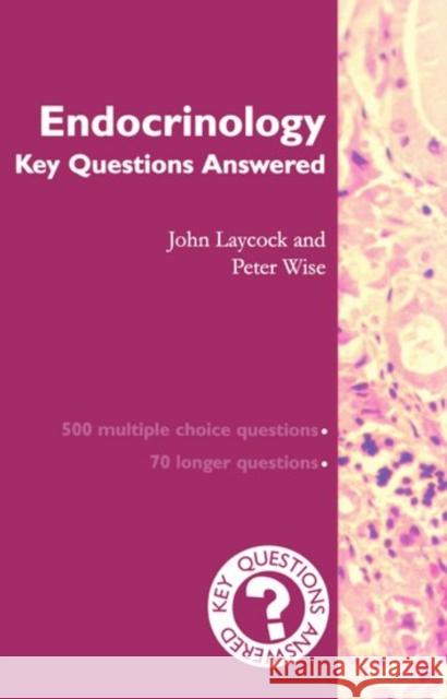 Endocrinology: Key Questions Answered  9780192628466 OXFORD UNIVERSITY PRESS