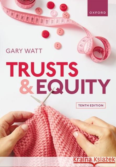 Trusts & Equity Watt 9780192869630
