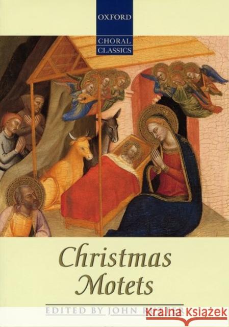 Christmas Motets John Rutter 9780193437043 Oxford University Press