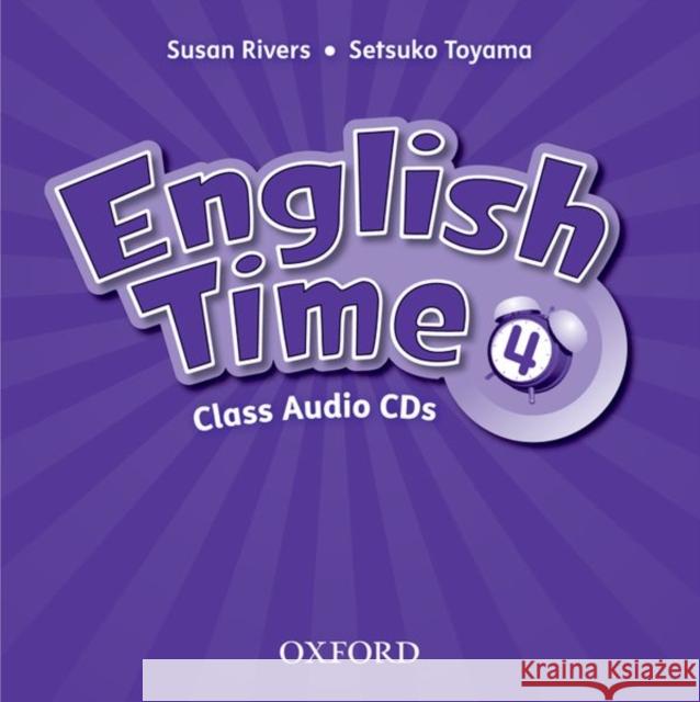 English Time: 4: Class Audio CDs (X2)  9780194005425 