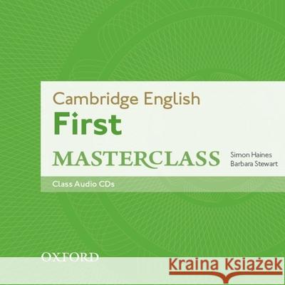 Cambridge English First Masterclass Class CD 2 Discs Haines/Stewart 9780194512817