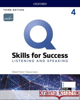 Q3e 4 Listening and Speaking Student Book and IQ Online Pack Oxford University Press 9780194905169