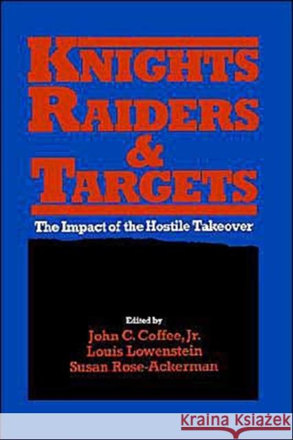 Knights, Raiders, and Targets Coffee, John C. 9780195044041 Oxford University Press