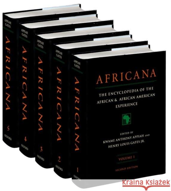 Africana: The Encyclopedia of the African and African-American Experience 5-Volume Set Kwame Anthony Appiah Henry Louis, Jr. Gates 9780195170559 Oxford University Press