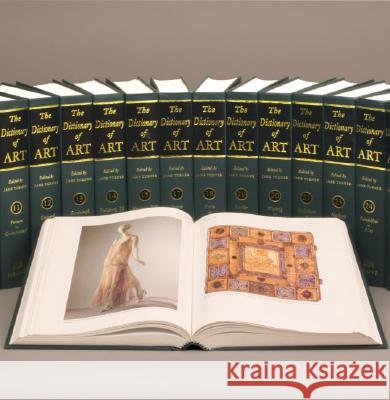 Dictionary of Art Turner 9780195170689 Oxford University Press, USA