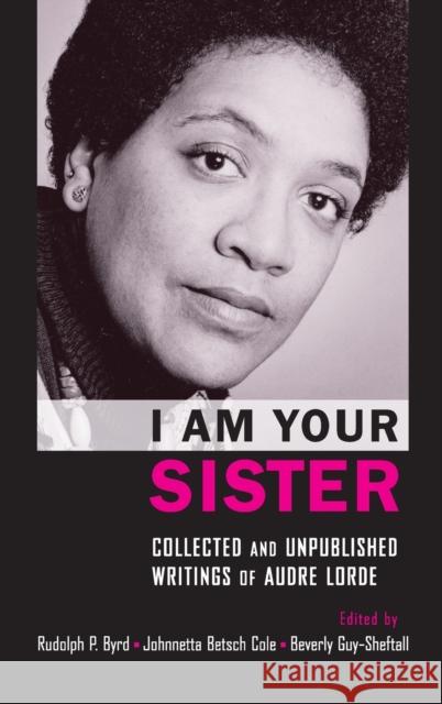I Am Your Sister Byrd, Rudolph P. 9780195341485 Oxford University Press, USA