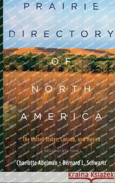 Prairie Directory of North America Adelman 9780195366945